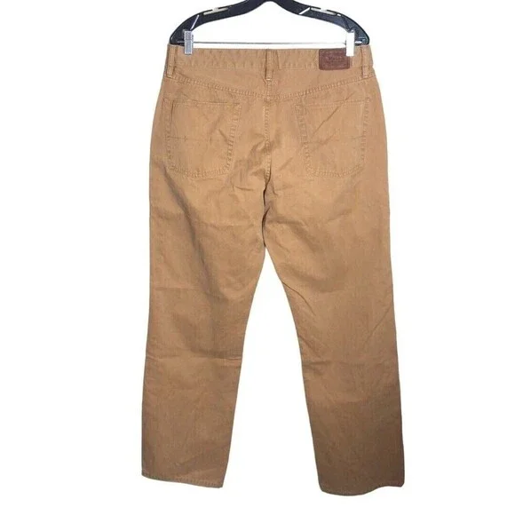 POLO Ralph Lauren Chino Pants Mens 36 x 32 Khaki Beige Tan Straight Leg Relaxed - Picture 3 of 13